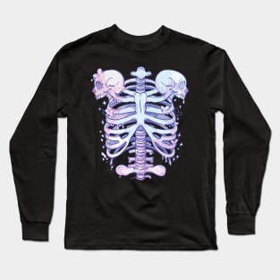 kawaii ribcage Long Sleeve T-Shirt